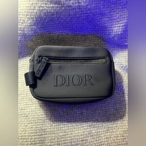 Mens Dior Beauty Toiletry Bag (Navy)